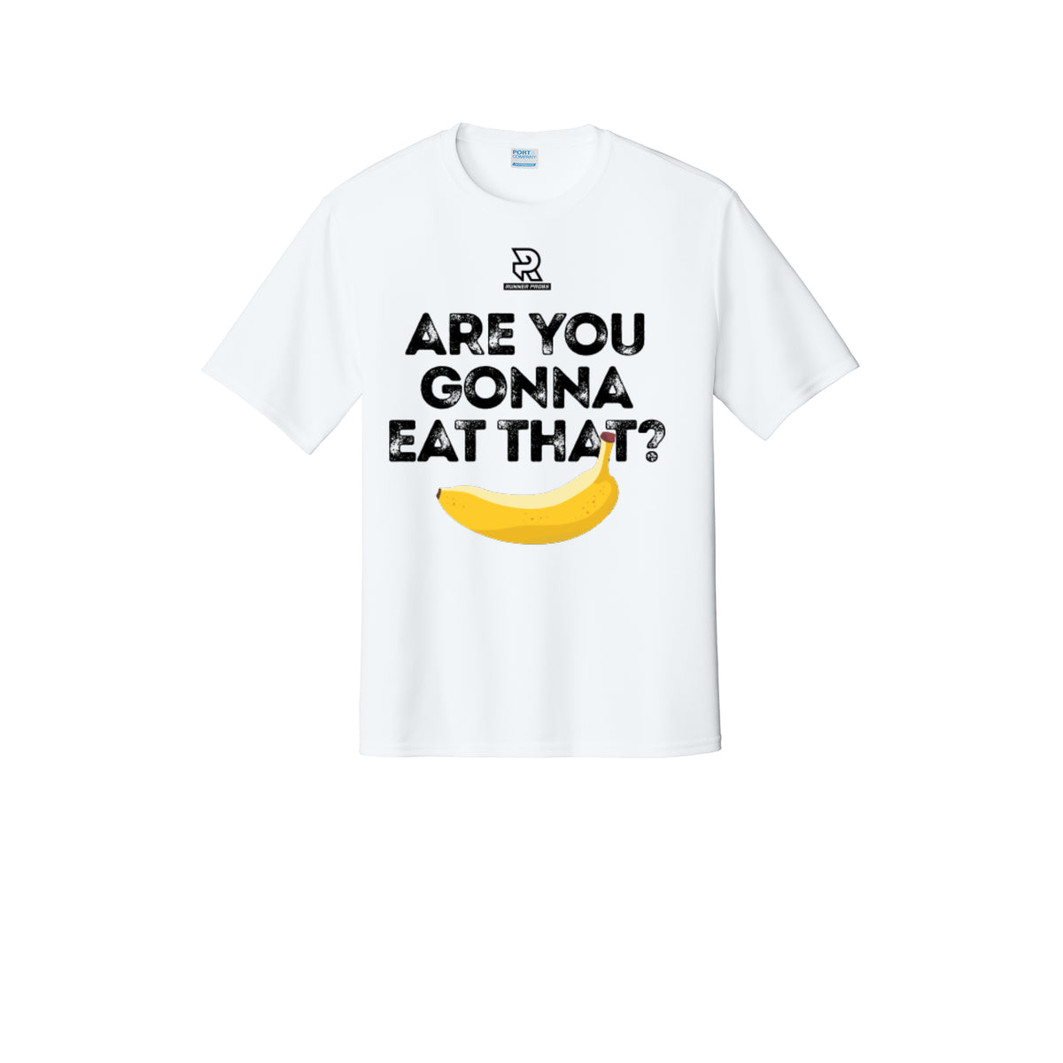 ARE YOU GONNA EAT THAT? (Black) - Short Sleeve Performance Tee