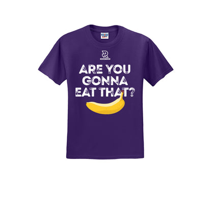 ARE YOU GONNA EAT THAT? (White) - Short Sleeve 50/50 Tee