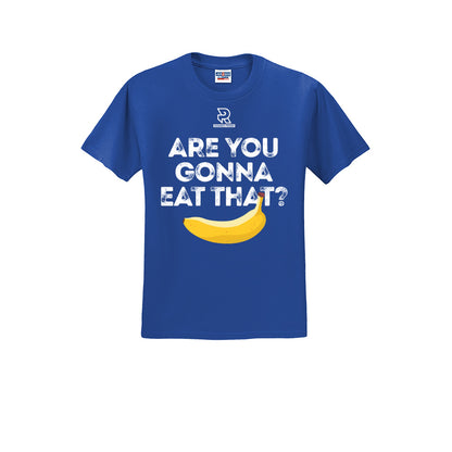 ARE YOU GONNA EAT THAT? (White) - Short Sleeve 50/50 Tee
