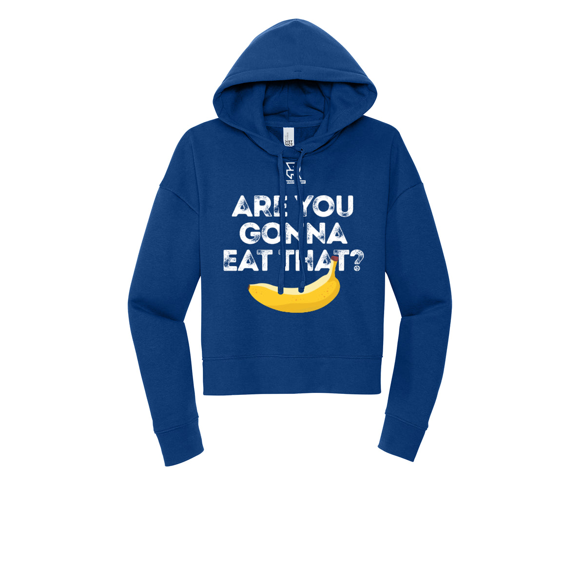 ARE YOU GONNA EAT THAT? (White) - Womens Fleece Hoodie