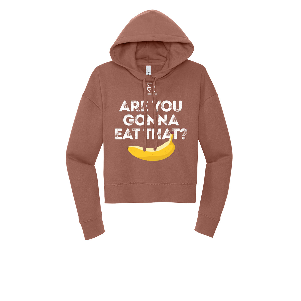 ARE YOU GONNA EAT THAT? (White) - Womens Fleece Hoodie