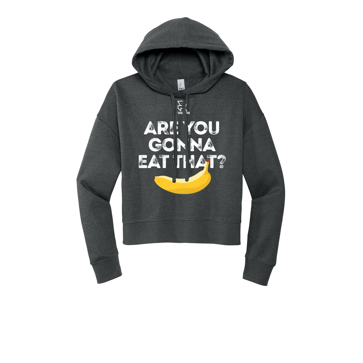 ARE YOU GONNA EAT THAT? (White) - Womens Fleece Hoodie