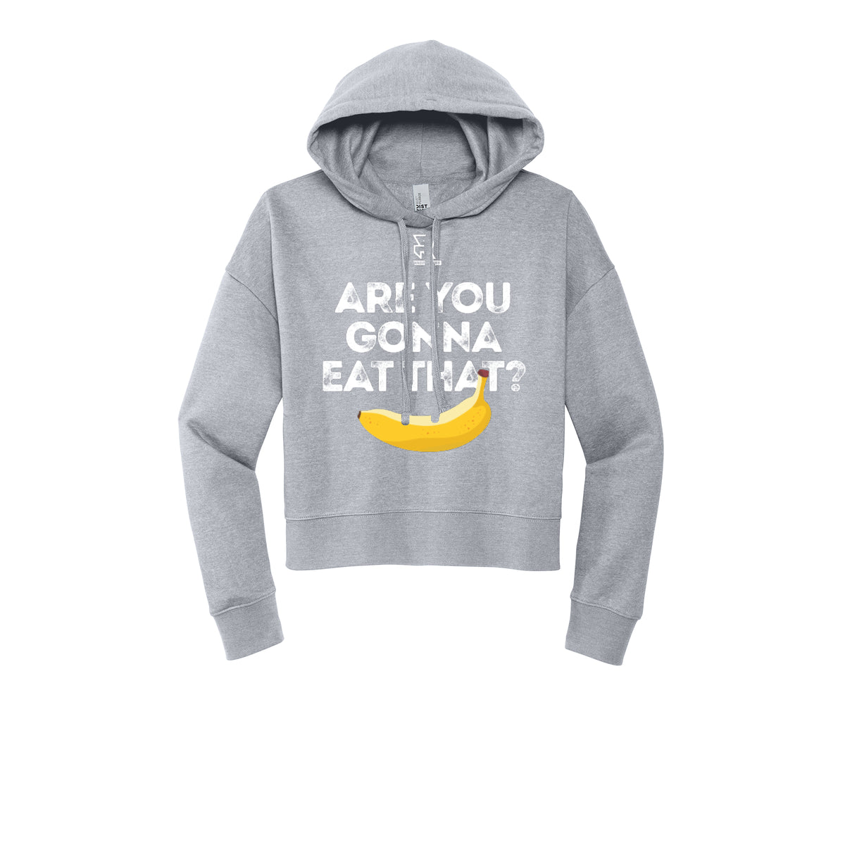 ARE YOU GONNA EAT THAT? (White) - Womens Fleece Hoodie