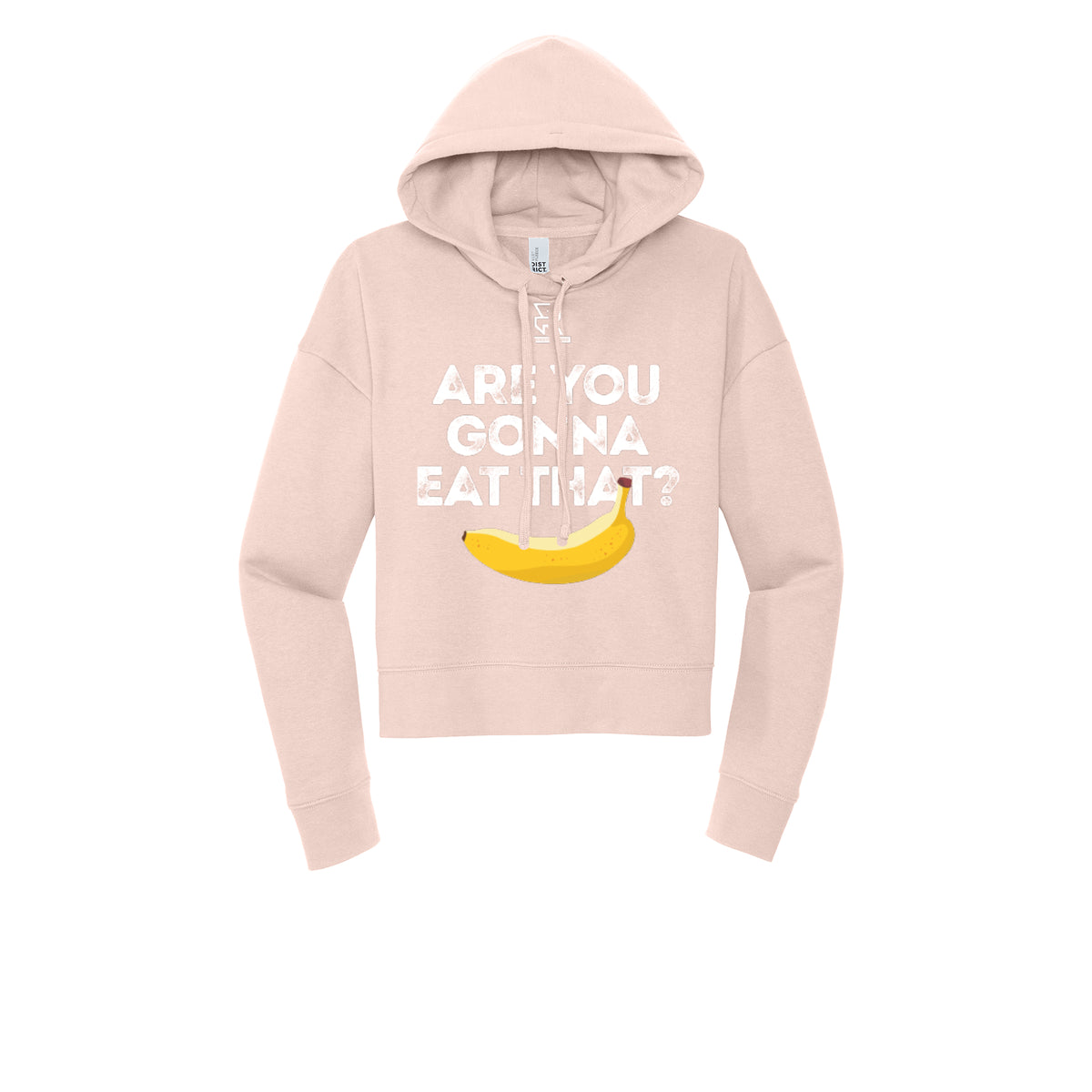 ARE YOU GONNA EAT THAT? (White) - Womens Fleece Hoodie