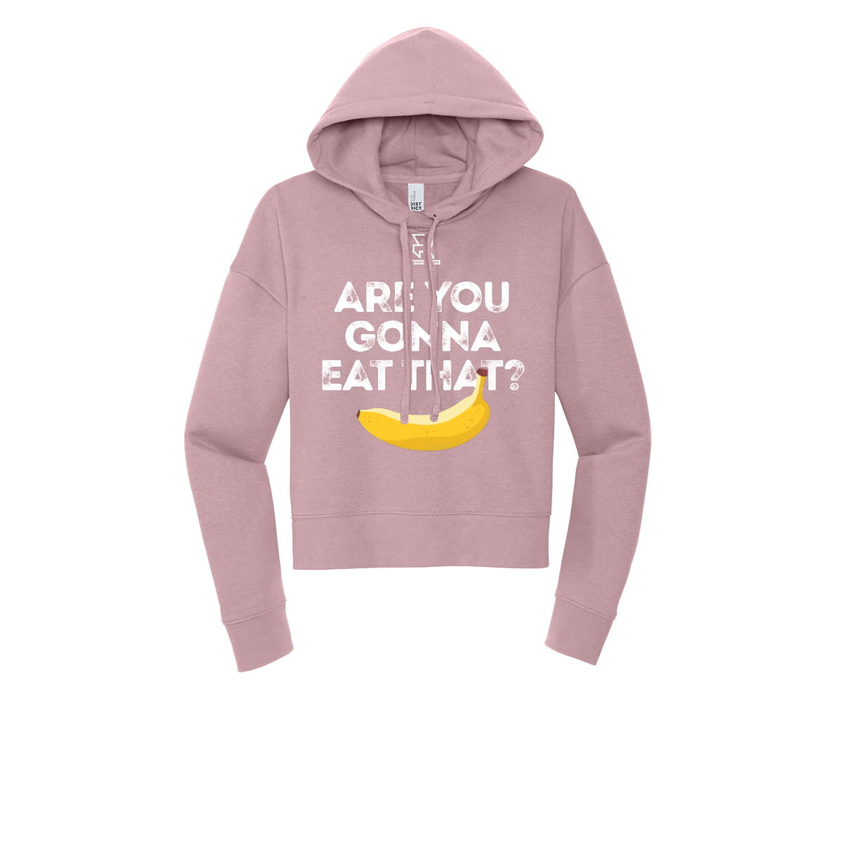 ARE YOU GONNA EAT THAT? (White) - Womens Fleece Hoodie