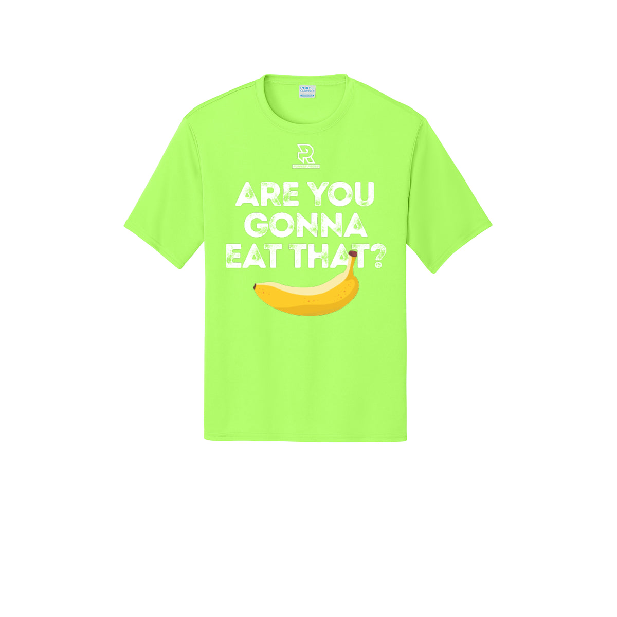 ARE YOU GONNA EAT THAT? (White) - Short Sleeve Performance Tee