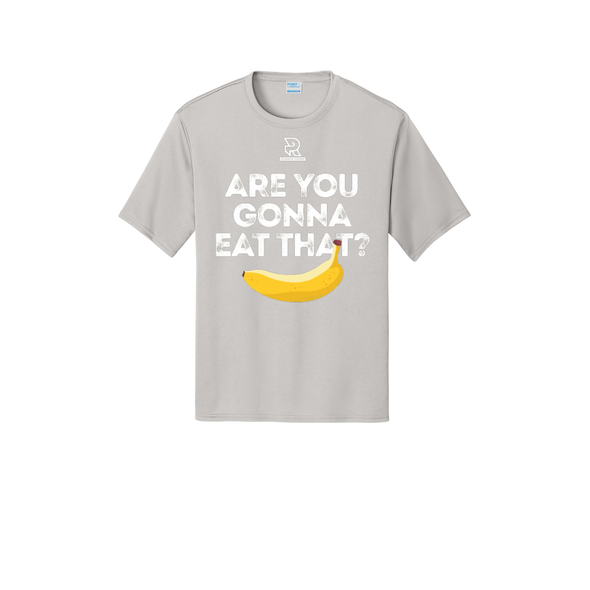 ARE YOU GONNA EAT THAT? (White) - Short Sleeve Performance Tee