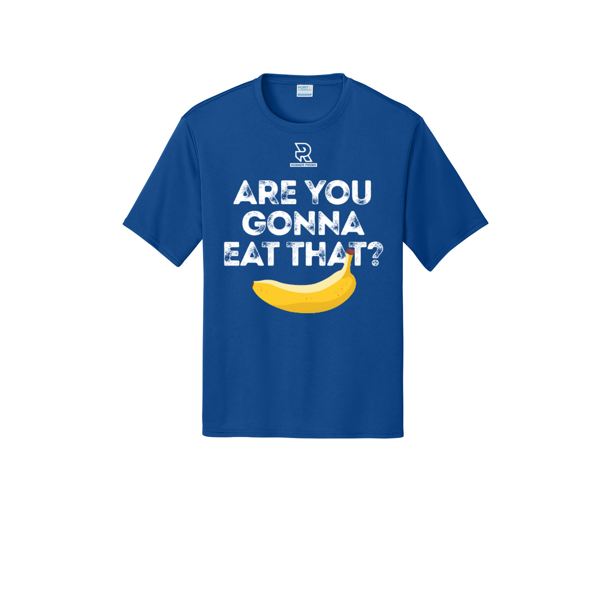 ARE YOU GONNA EAT THAT? (White) - Short Sleeve Performance Tee