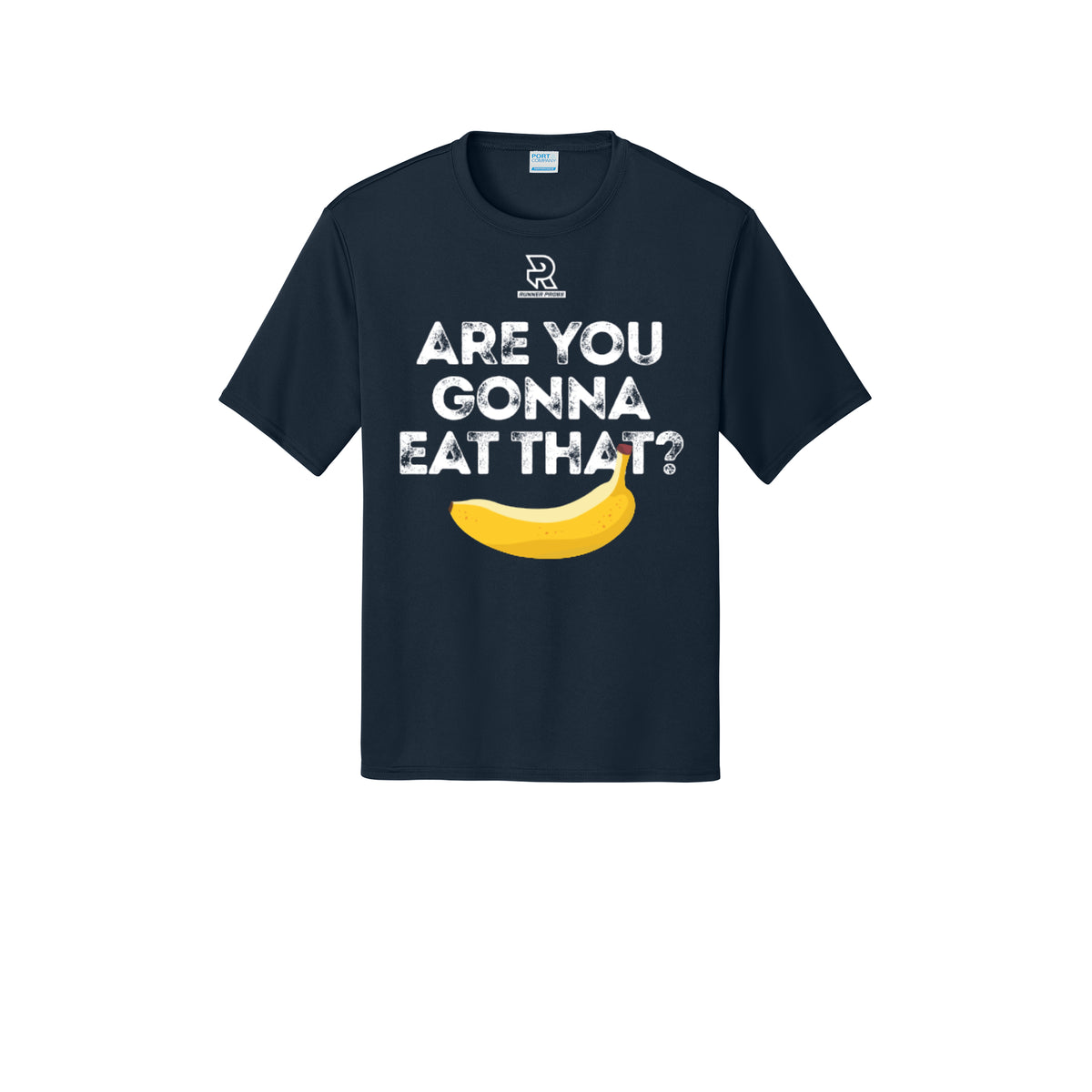ARE YOU GONNA EAT THAT? (White) - Short Sleeve Performance Tee