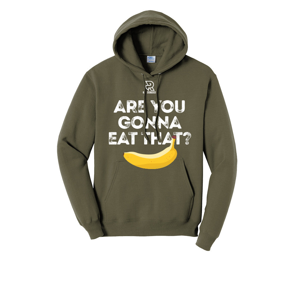 ARE YOU GONNA EAT THAT? (White) - Hoodie