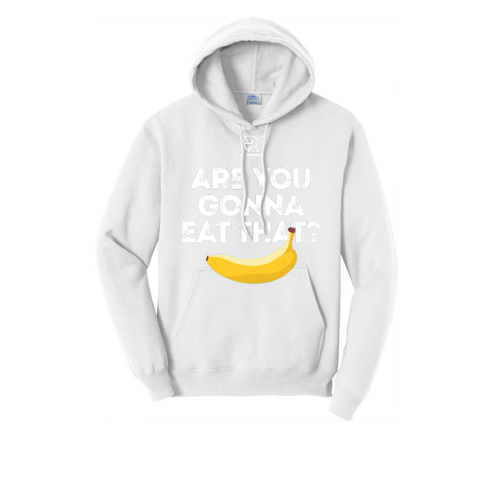 ARE YOU GONNA EAT THAT? (White) - Hoodie