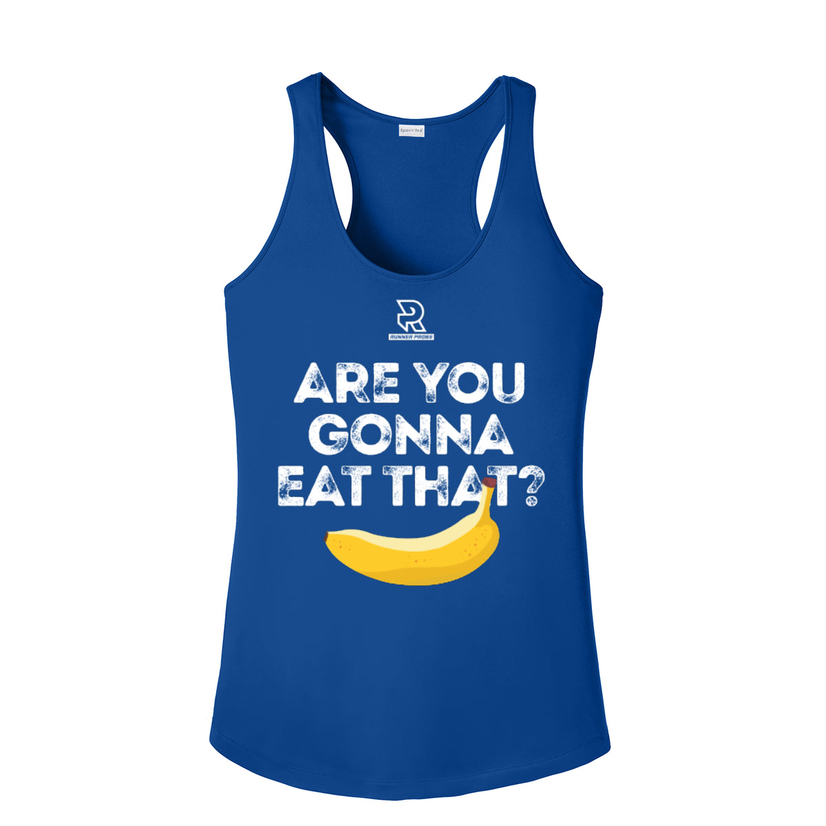 ARE YOU GONNA EAT THAT? (Black) - Womens Competitor Racerback Tank