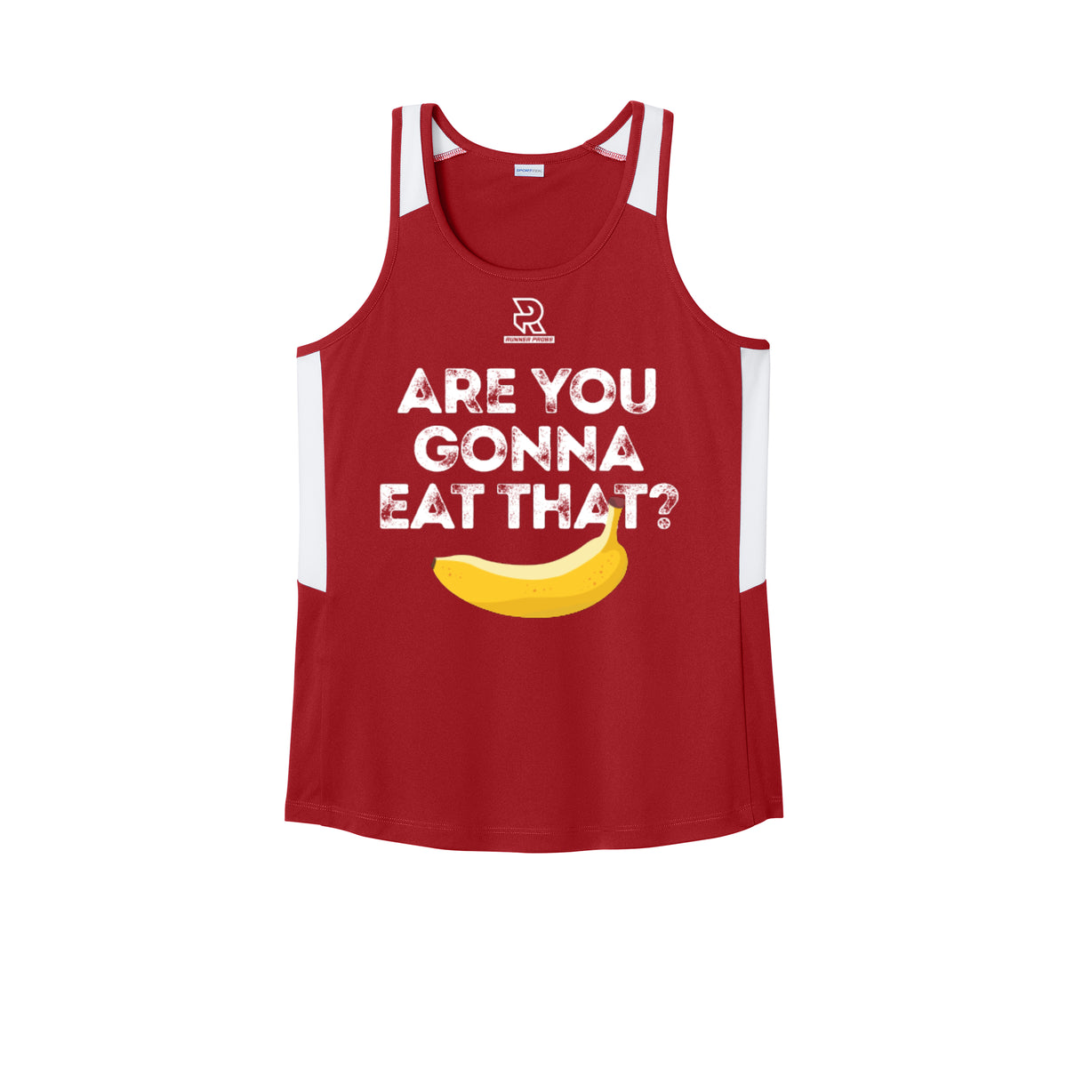 ARE YOU GONNA EAT THAT? (Black) - Womens Club Track Tank