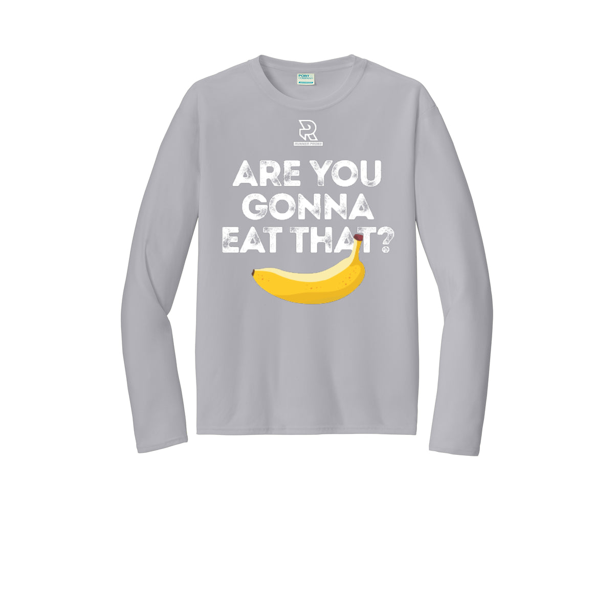 ARE YOU GONNA EAT THAT? (Black) - Long Sleeve Performance Tee