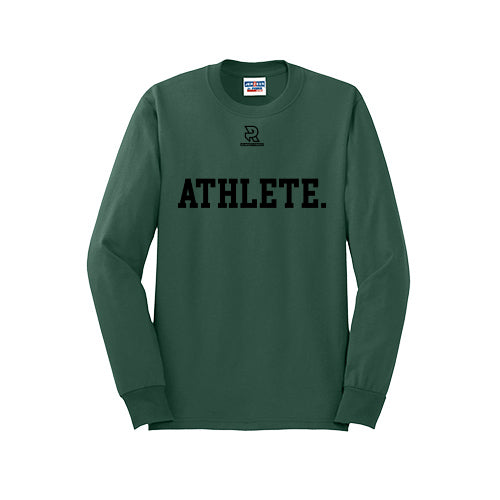 ATHLETE (Black) - Long Sleeve 50/50 Tee