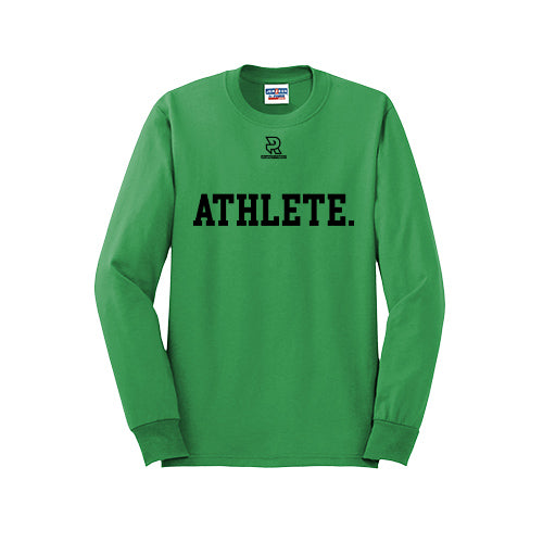 ATHLETE (Black) - Long Sleeve 50/50 Tee