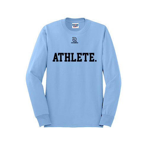 ATHLETE (Black) - Long Sleeve 50/50 Tee