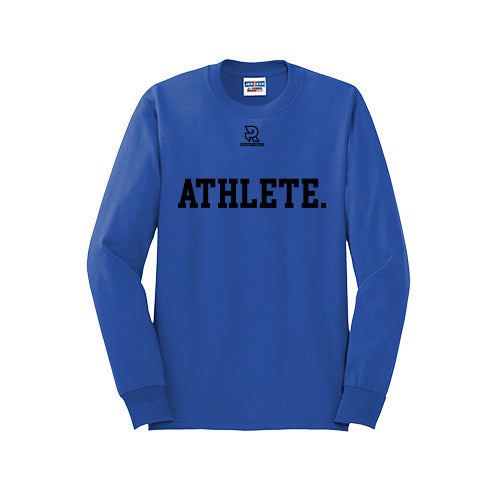 ATHLETE (Black) - Long Sleeve 50/50 Tee