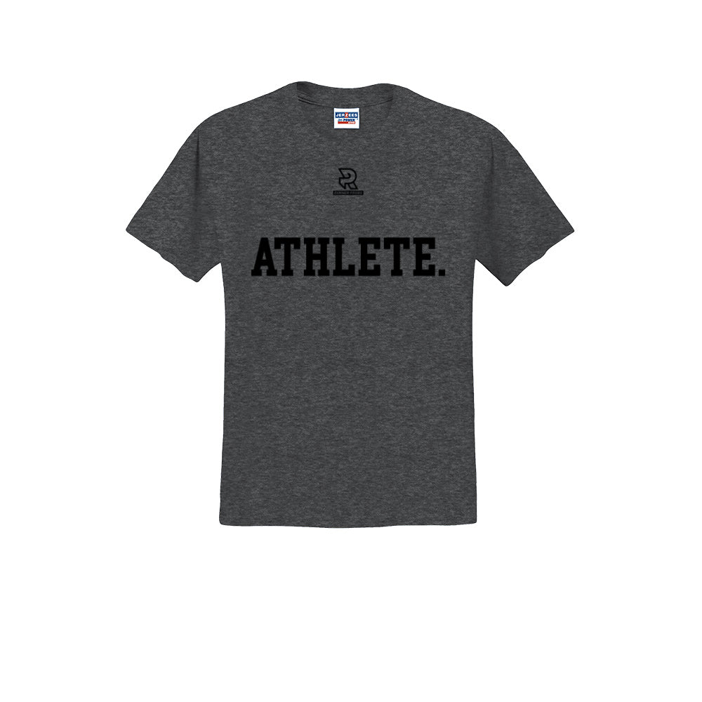 ATHLETE (Black) - Short Sleeve 50/50 Tee
