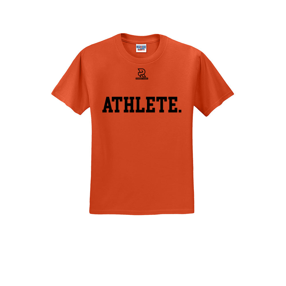 ATHLETE (Black) - Short Sleeve 50/50 Tee