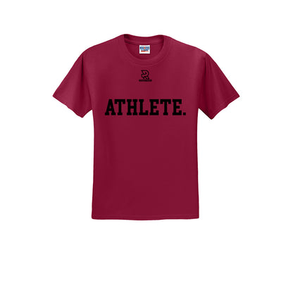 ATHLETE (Black) - Short Sleeve 50/50 Tee