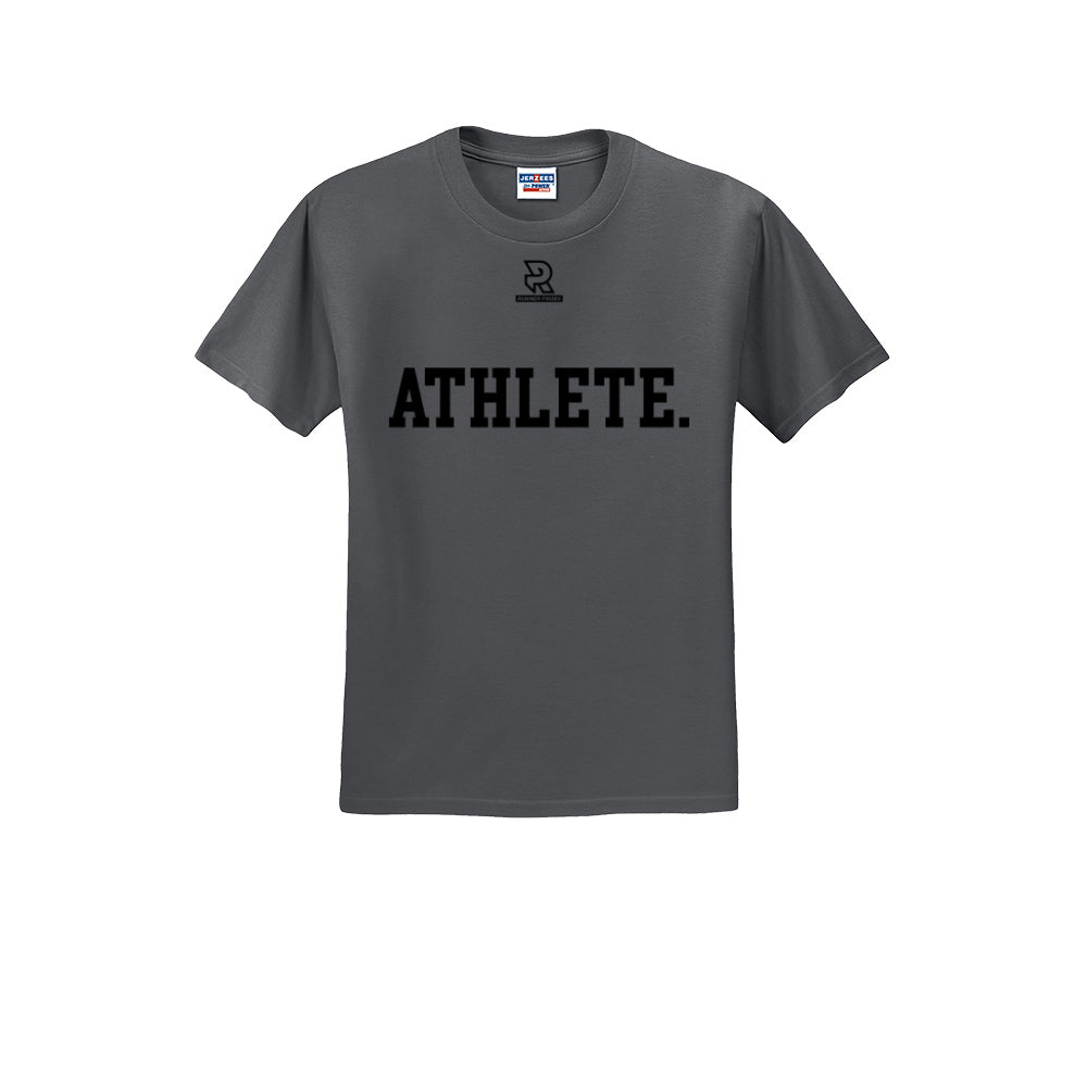 ATHLETE (Black) - Short Sleeve 50/50 Tee