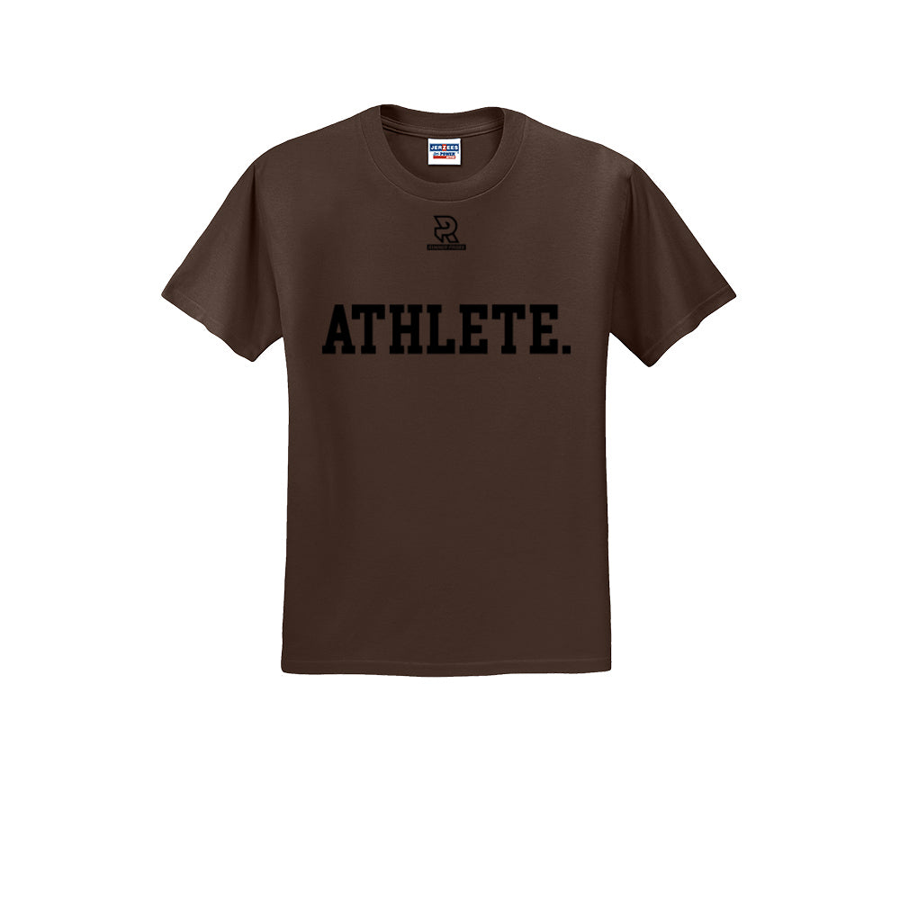 ATHLETE (Black) - Short Sleeve 50/50 Tee