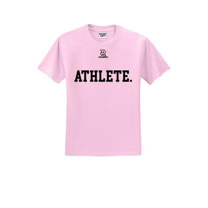 ATHLETE (Black) - Short Sleeve 50/50 Tee