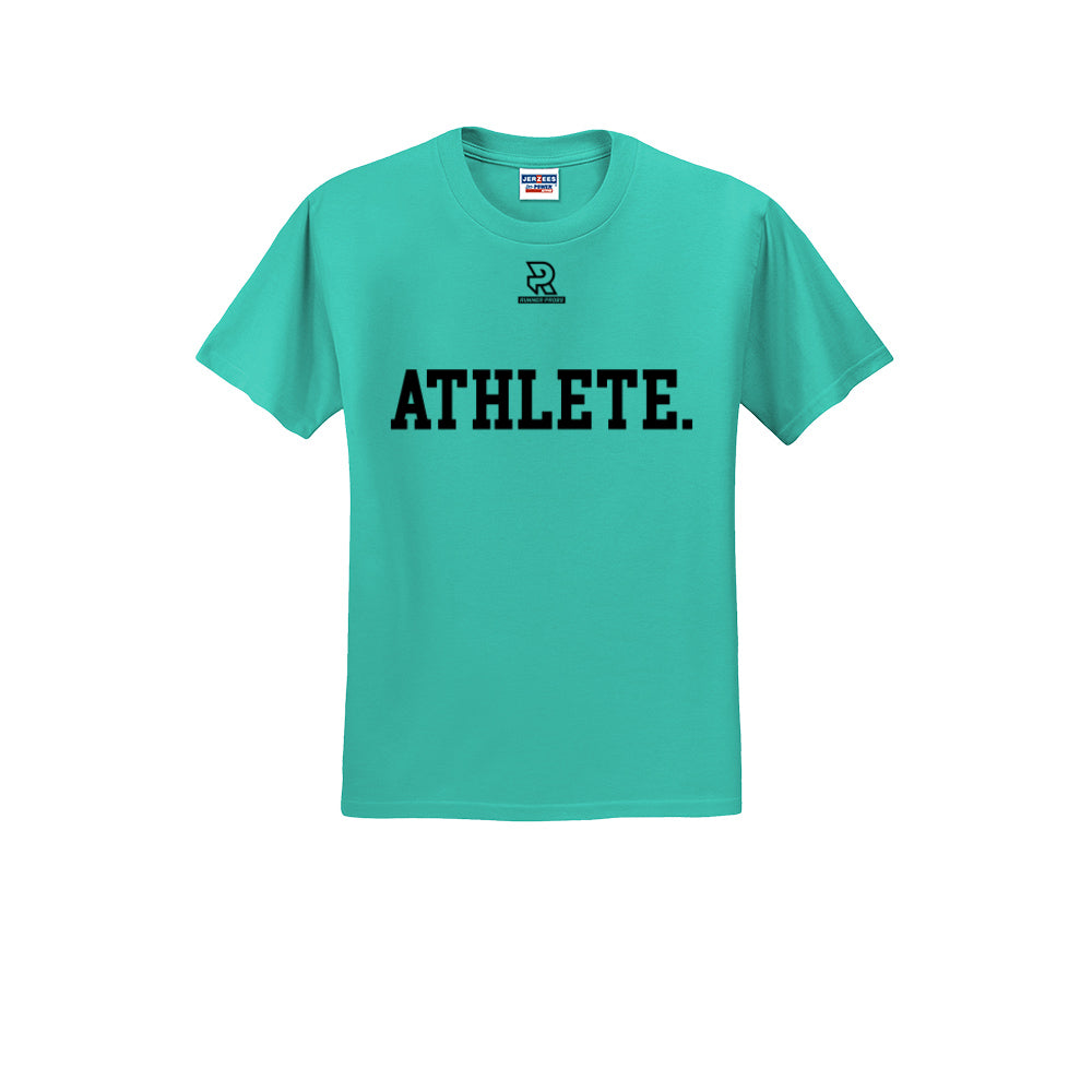 ATHLETE (Black) - Short Sleeve 50/50 Tee