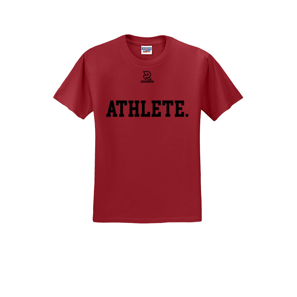 ATHLETE (Black) - Short Sleeve 50/50 Tee