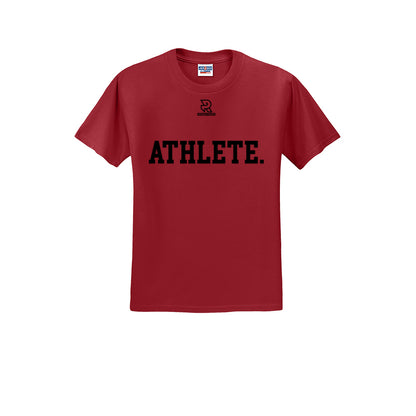 ATHLETE (Black) - Short Sleeve 50/50 Tee