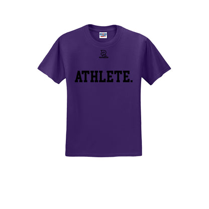 ATHLETE (Black) - Short Sleeve 50/50 Tee