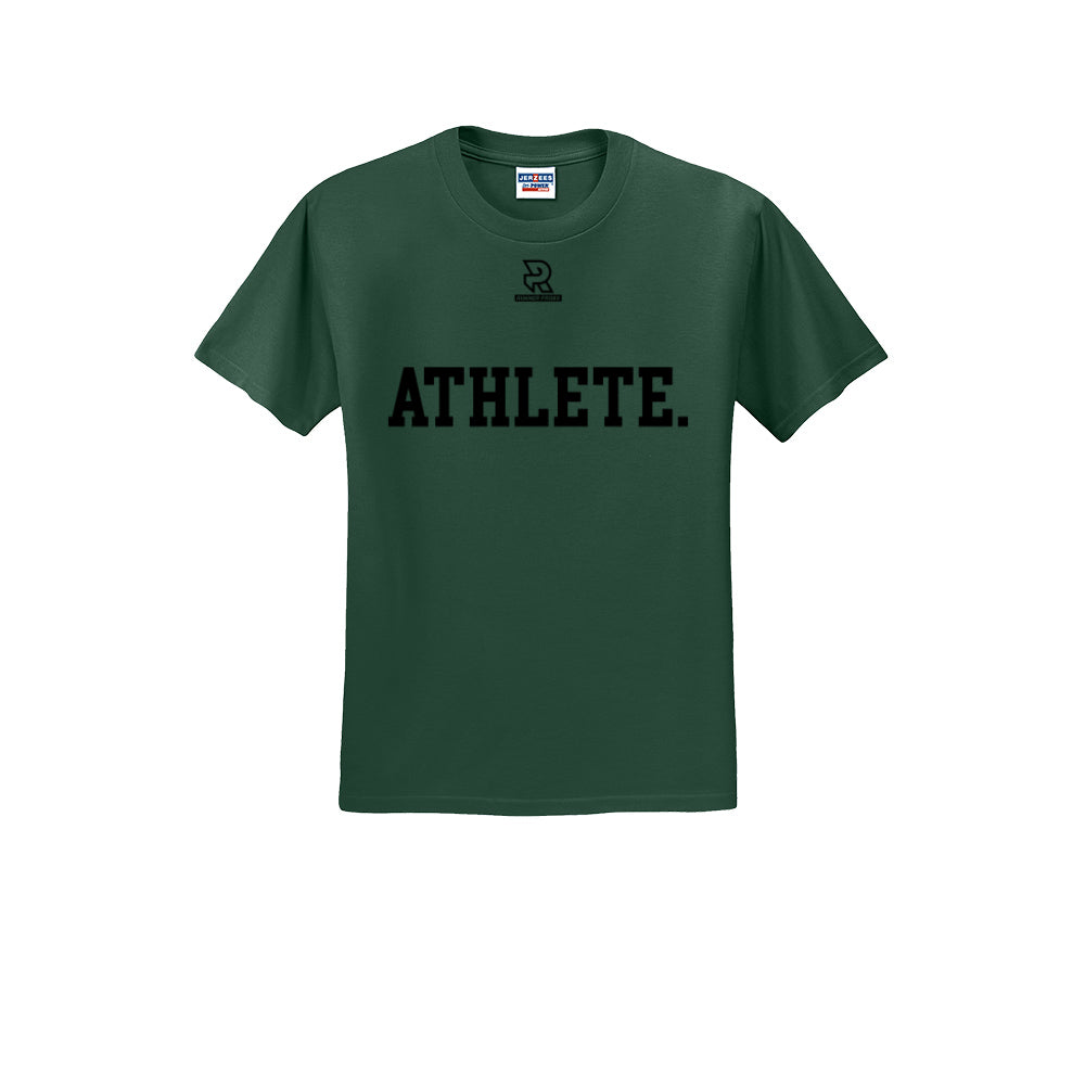 ATHLETE (Black) - Short Sleeve 50/50 Tee