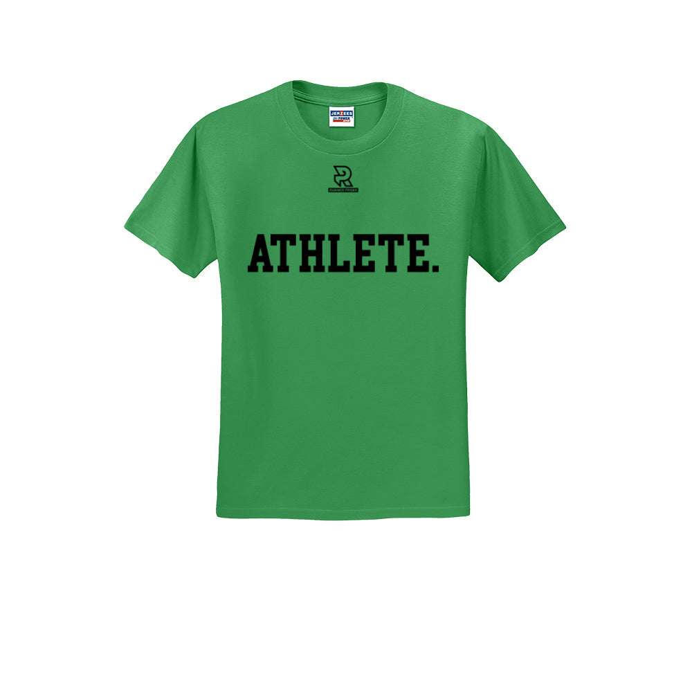 ATHLETE (Black) - Short Sleeve 50/50 Tee