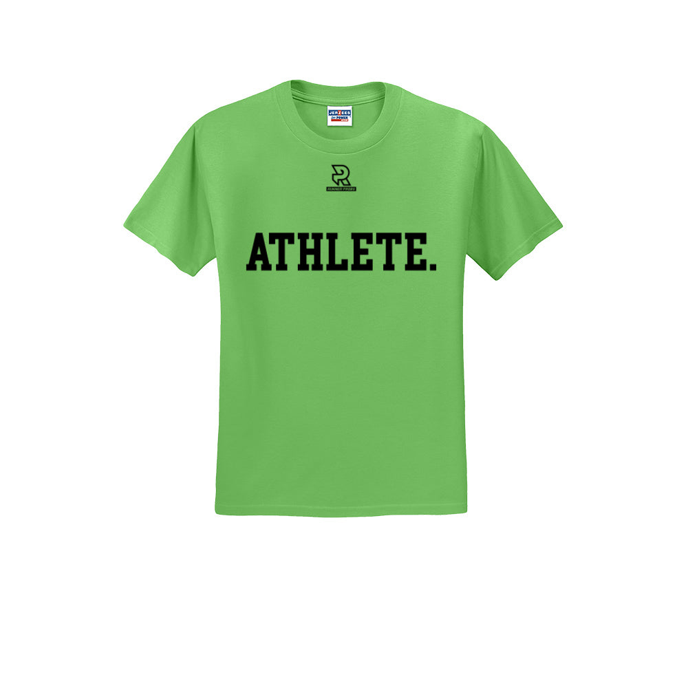 ATHLETE (Black) - Short Sleeve 50/50 Tee