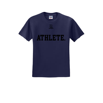 ATHLETE (Black) - Short Sleeve 50/50 Tee