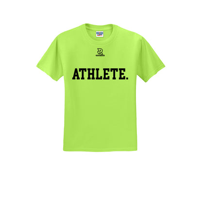 ATHLETE (White) - Short Sleeve 50/50 Tee