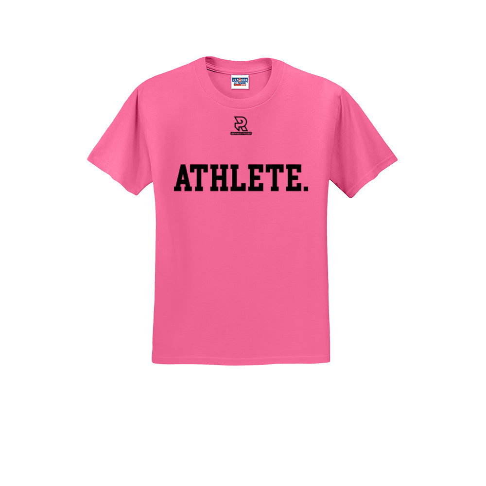 ATHLETE (Black) - Short Sleeve 50/50 Tee