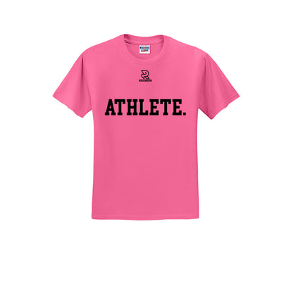 ATHLETE (Black) - Short Sleeve 50/50 Tee