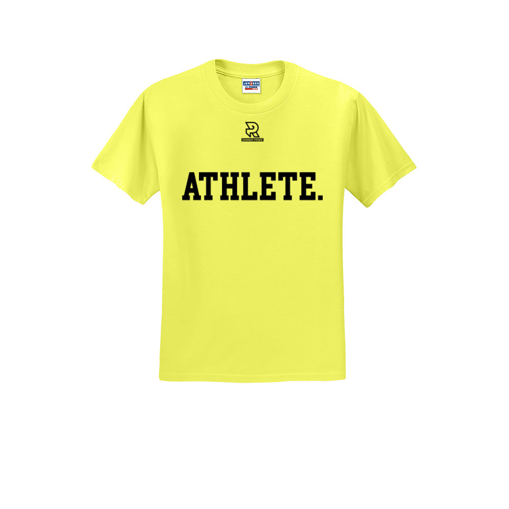 ATHLETE (Black) - Short Sleeve 50/50 Tee