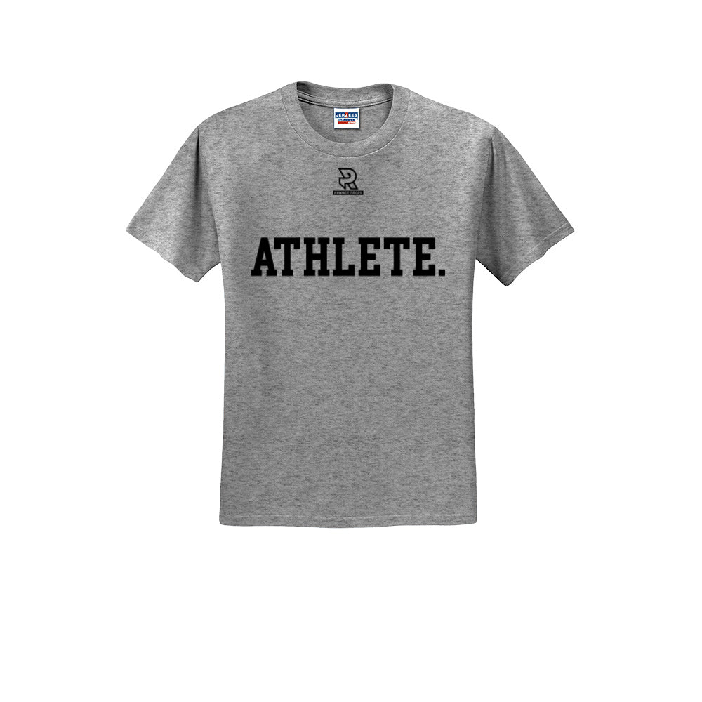 ATHLETE (Black) - Short Sleeve 50/50 Tee