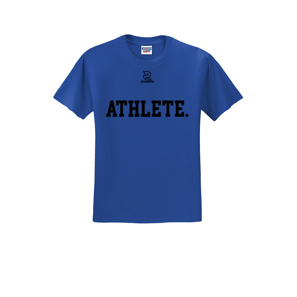 ATHLETE (Black) - Short Sleeve 50/50 Tee