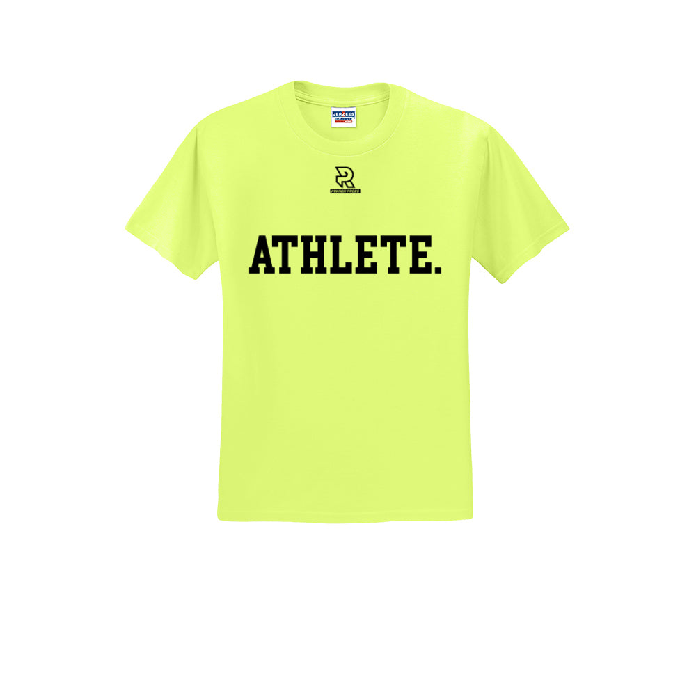 ATHLETE (Black) - Short Sleeve 50/50 Tee