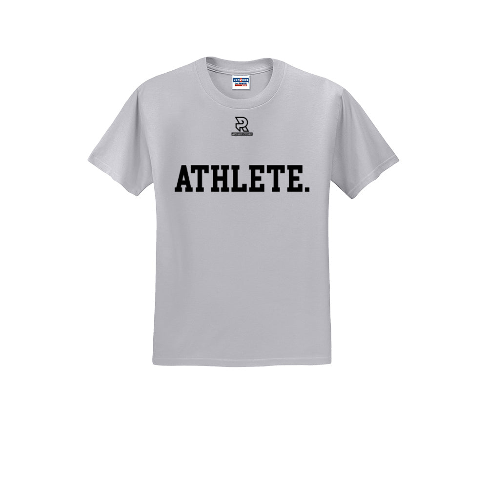 ATHLETE (Black) - Short Sleeve 50/50 Tee