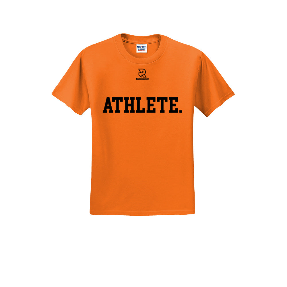 ATHLETE (Black) - Short Sleeve 50/50 Tee