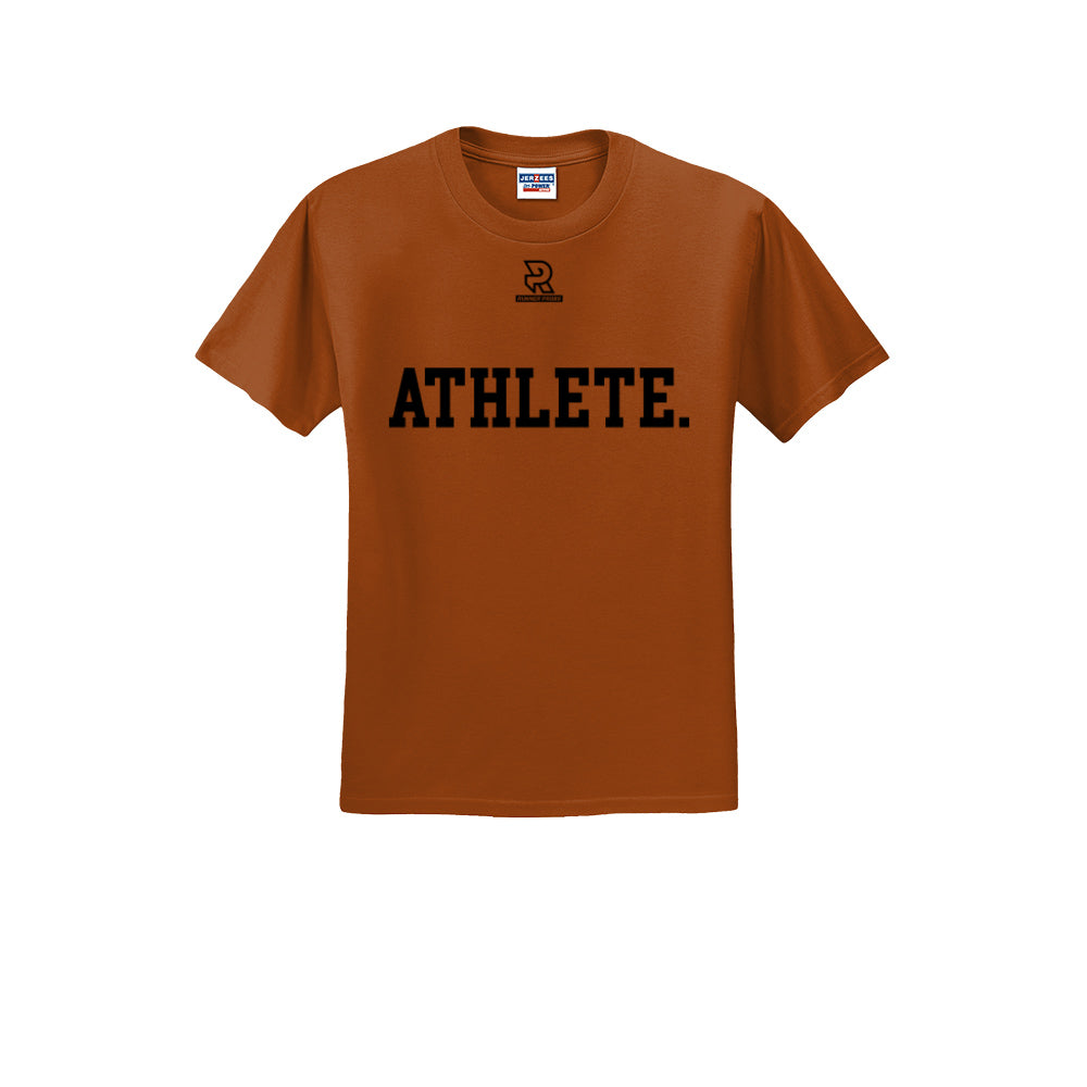 ATHLETE (Black) - Short Sleeve 50/50 Tee