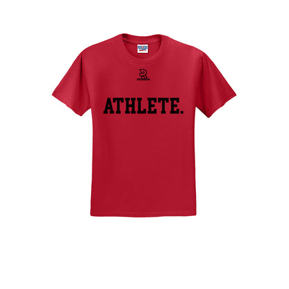 ATHLETE (Black) - Short Sleeve 50/50 Tee
