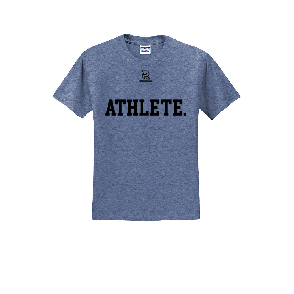 ATHLETE (Black) - Short Sleeve 50/50 Tee