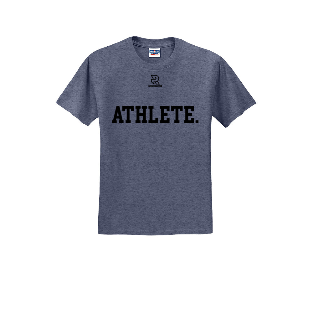 ATHLETE (Black) - Short Sleeve 50/50 Tee