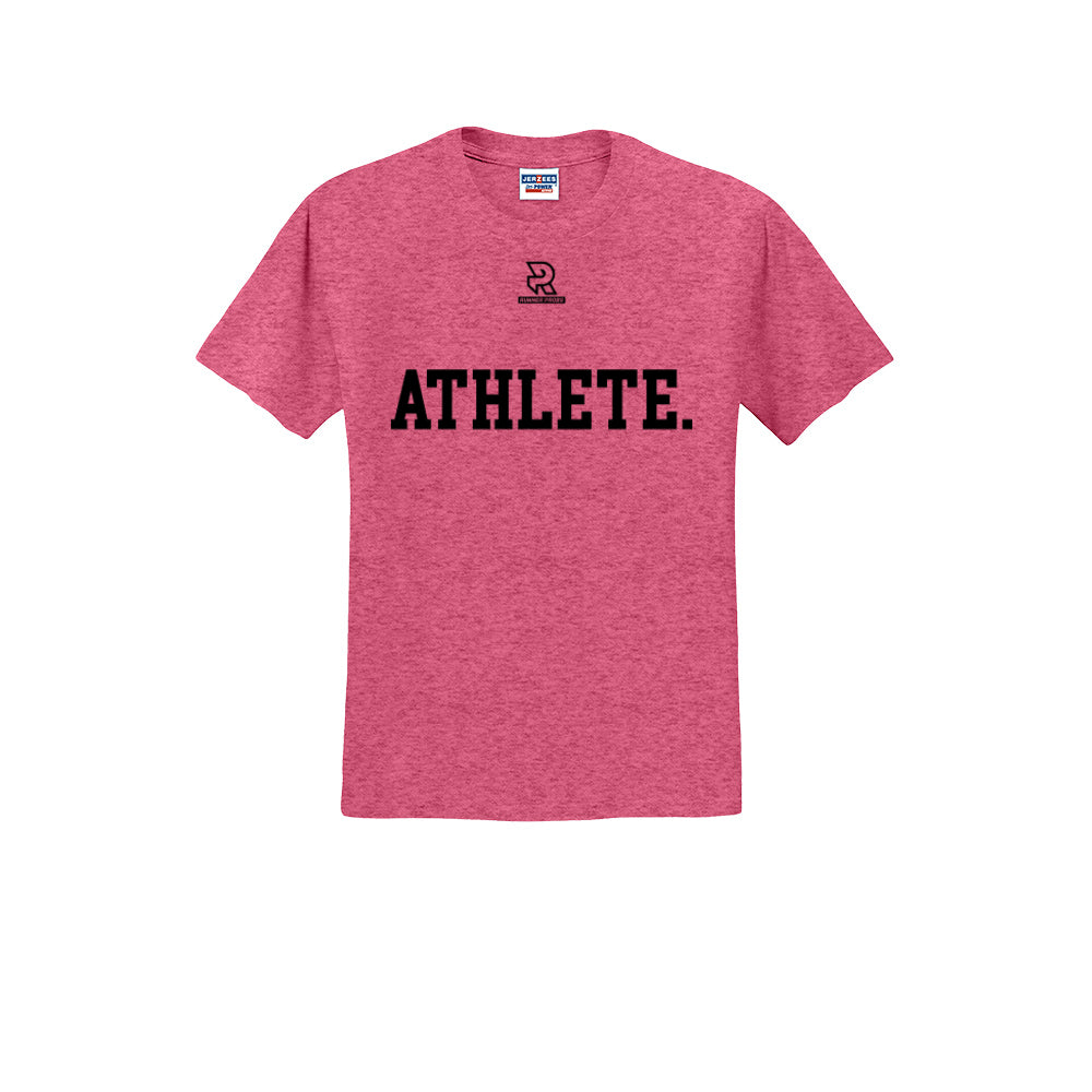 ATHLETE (Black) - Short Sleeve 50/50 Tee